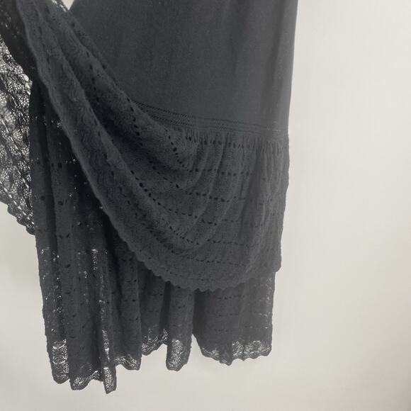 La Vie Rebecca Taylor Maxi Dress Size M Whimsigoth Boho Cottage Avant Garde 251 - Picture 7 of 8